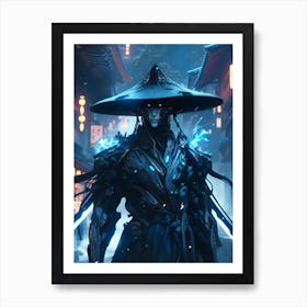 Ninja Warrior Art Print