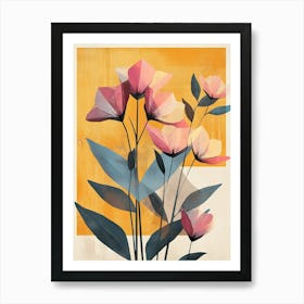 Flowers In A Vase 5 Art Print