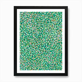 Party Spot - Emerald Art Print