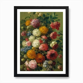 Bourvardia Painting 2 Flower Art Print