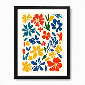 Floral Pattern 11 Art Print