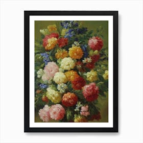 Bourvardia Painting 3 Flower Art Print