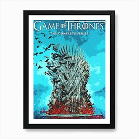 Game of Thrones 1 Art Print