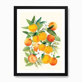 Oranges Art Print