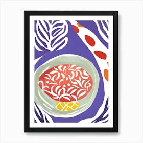 Bowl Of Soup Art Print