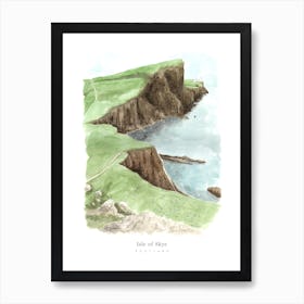 Isle Of Skye Scottish Highlands Scotland Art Print