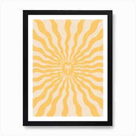 Palm Tree Psychedelic Poster 70s Hippie Print Retro Wall Decor INSTANT DOWNLOAD Art Print