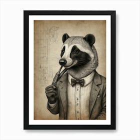 Raccoon 3 Art Print