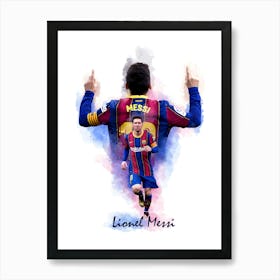 Lionel Messi 15 Art Print