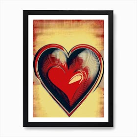 Valentine'S Day Heart Art Print