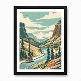 Retro Poster 1 Art Print