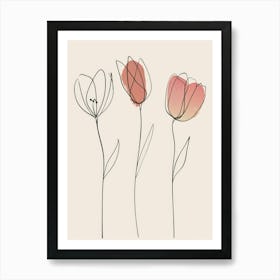 Tulips 27 Art Print