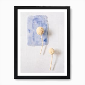 Soft Botanicals Art Print