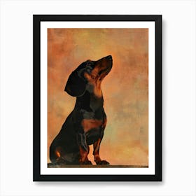 Dachshund.Generated AI. Art Print 5 Art Print