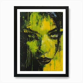 'Dark Green' Art Print