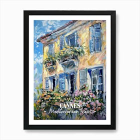 Mediterranean Views Cannes 2 Art Print