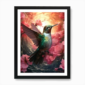 Hummingbird Art Print