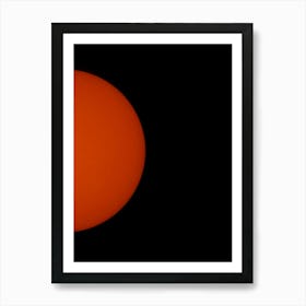 Half Sun Art Print