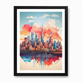 New York City Skyline Art Print