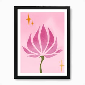 Lotus Flower 23 Art Print