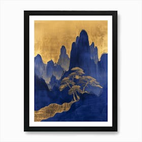 Chinese Mountains 38 Art Print