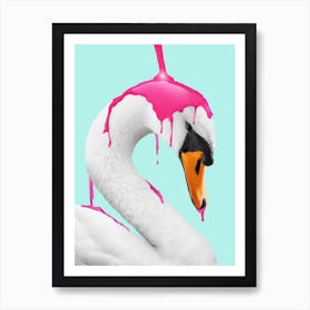 Making A Flamingo Art Print