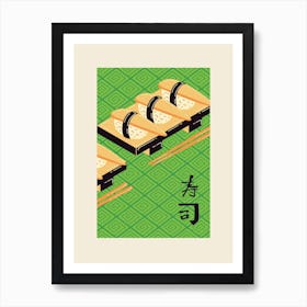 Kazunoko Sushi Art Print