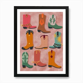 Boots Art Print