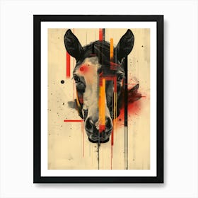 Horse Head Art Print