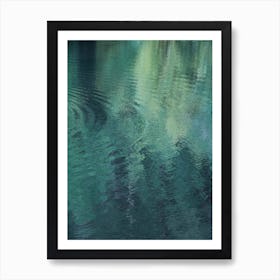 Forest In The Lake Art Print