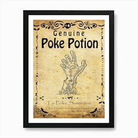 Genuine Poke Potion Art Print