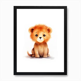 Lions Tale Art Print