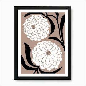 Two Flowers Art Print