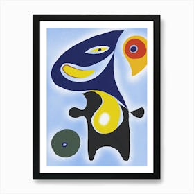 Bird In The Sky kids art Art Print