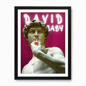 David Baby Art Print