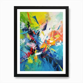 Abstract Painting 2340 Art Print