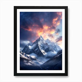 Mountain Landscape Art Print