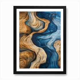 'River' 2 Art Print