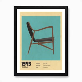 45 Chair Affiche