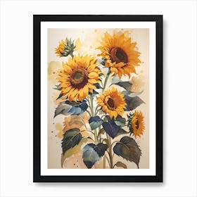 Sunflowers Art Print