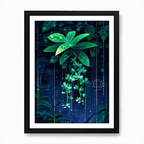 Twilight Forest 1 Art Print