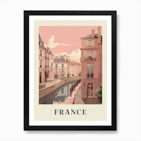 Vintage Travel Poster France 4 Art Print