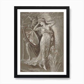 The Mirror Of Venus, Or L'Art Et Vie (Art And Life), Walter Crane Art Print