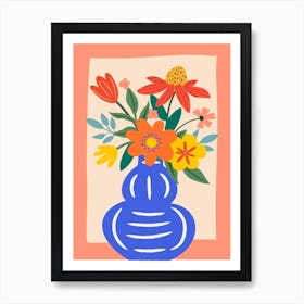 Flowers In A Vase 2 Art Print