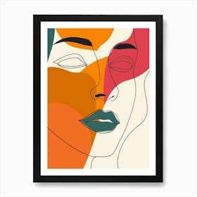 Portrait Of A Woman 74 Art Print