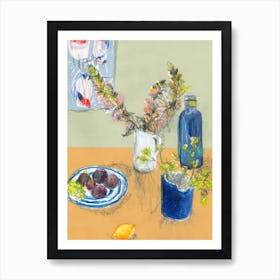 Spanish Still Life Art Print