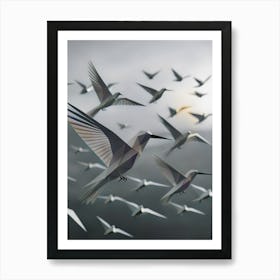 Flock Of Birds Art Print