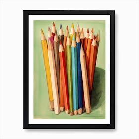 Pencils Art Print