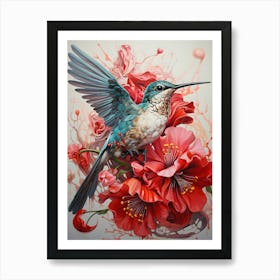 Hummingbird 2 Art Print