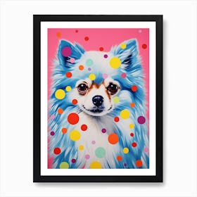 Pomeranian Pop Art 1 Affiche